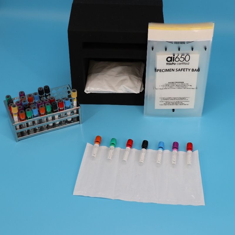 AIC 진단 표본 운송을 위한 95 KPa 보호를 가진 내구적인 실험실 표본 운송 가방