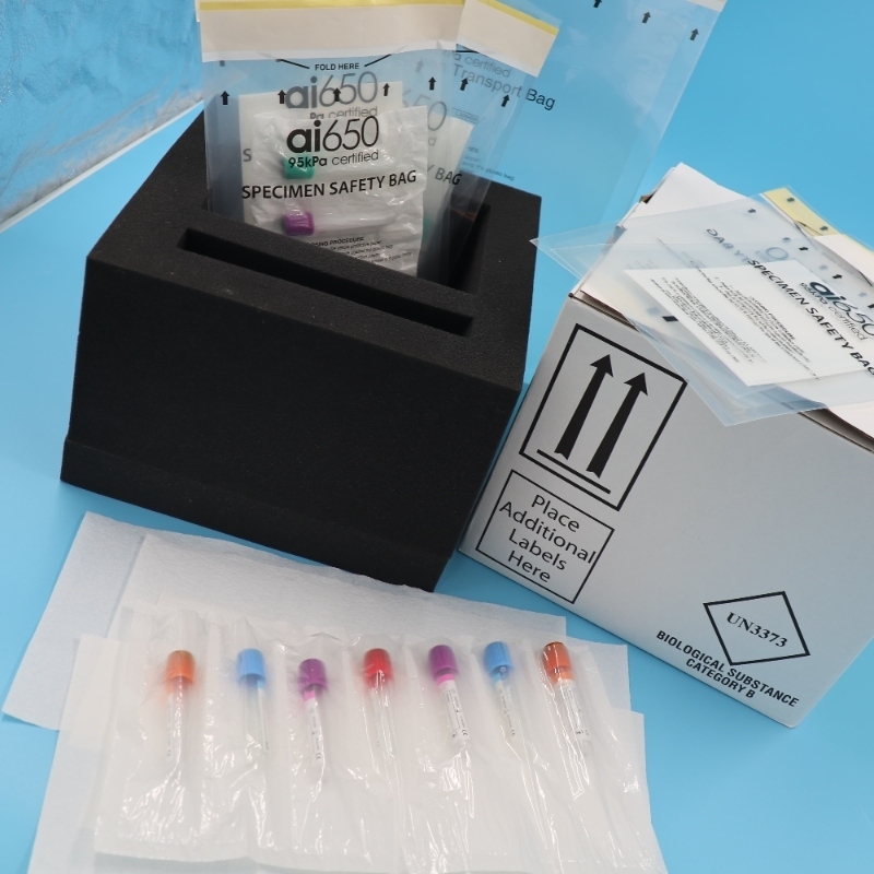 95kPa Leak-Proof Specimen Transport Bags & Biohazard Bags For Secure Lab Shipping