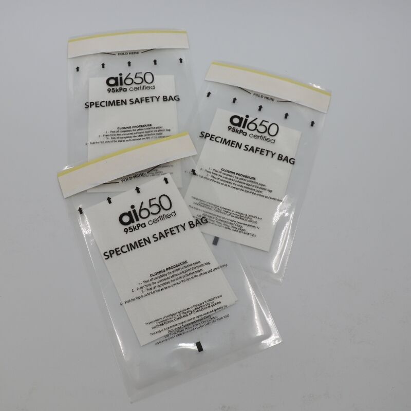 생물학적 물질 카테고리 B 규정 준수 95kPa 누수 방지 검체 운송 백