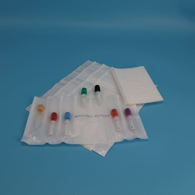 Medical Grade 7 Slotted Absorbent Pocket Sleeve High Absorbency 95kPa Qualified Transport Bag For Lab & Medical Institution Use
