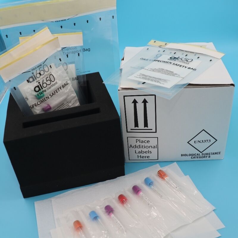 95kPa Specimen Transport Bags For Lab Specimen Transport And Medical Sample Transport