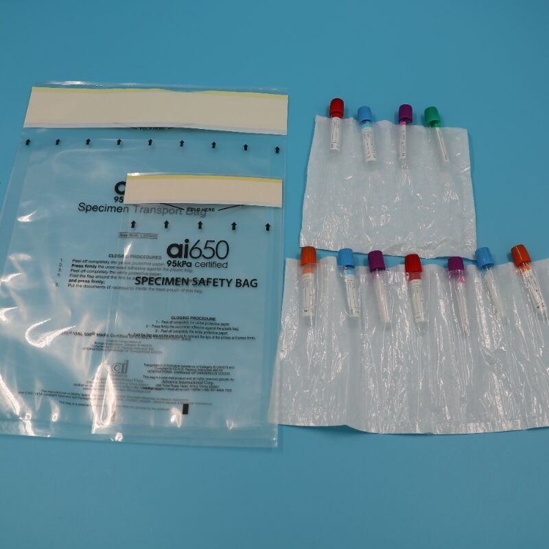Medical Specimen Transport Bags 95kPa Bags For Transportation Of Patient Samples